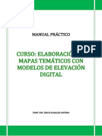 Manual Curso Basico 'Elaboracion de Mapas Tematicos Con DEM'