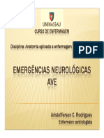 Aula Sobre Emergências Neurológicas - AVE