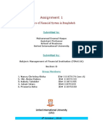 Structure of Financial System in Bangladesh