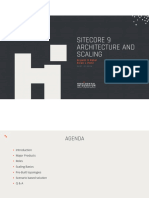 Introduction To Sitecore 9 Architecture and Scaling v2