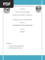 Practica 2 Análisis de Circuitos Electricos