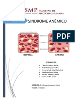 Sindrome Anémico: Seminario