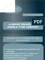 A Group Project On Kerala Tyre Company: Organisationa L Development