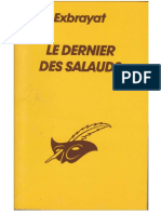 Dernier Des Salauds, Le - Exbrayat, Charles