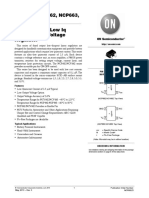 NCP662, NCV662, NCP663, NCV663 100 Ma CMOS Low Iq Low-Dropout Voltage Regulator