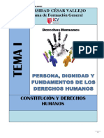 Módul0 1 - Persona Dignidad y Fundamentos