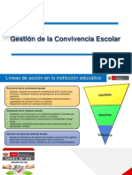 Gestión de La Convivencia Escolar 2018 