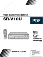 SR-V10U: Video Cassette Recorder