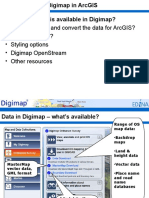 Using Digimap Data in Arcgis