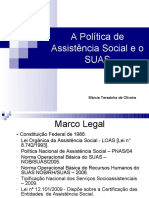 A Politica de Assistencia Social e o SUAS PDF