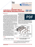 Metal Buildings and CMU Walls