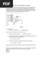 Ejercicios de Convertidor Digital A Analógico