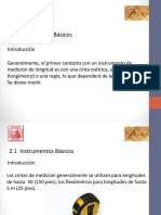 2.1 Instrumentos Básicos. (Regla, Compas, Lainas, Cuenta Hilos, Patrones de Radios)