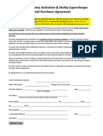 RptSuperchargerRetailAgreementDomestic Form