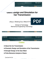 Car Transmission Design