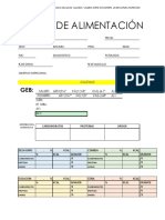 Plan de Alimentacion