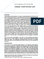 Volume Homeostasis, Renal Function and Hypertension 1985