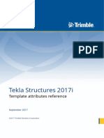 Tekla Structures Template Attributes Reference - 1