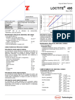 Loctite 495 - Datos Tecnicos