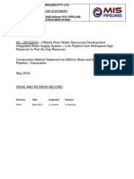 Method Statement - Excavation & Backfilling