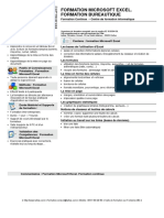 Formation Microsoft Excel 1 Jour 7 Heures PDF