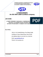 Comp. Variable Compression Ratio Scfsde With Eddy Current Dynamometer