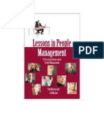 Lessons in People Management PDF