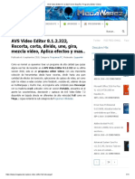 AVS Video Editor 8.1.2.322 Full en Español, Programa Editor Vídeos