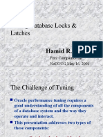 Tuning Database Locks & Latches: Hamid R. Minoui