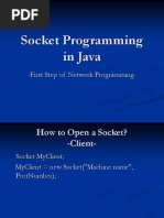 Socket Programming in Java