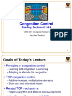 Congestion Control: Reading: Sections 6.1-6.4