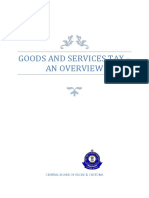 Goods and Services Tax - An Overview: Central Board of Excise & Customs