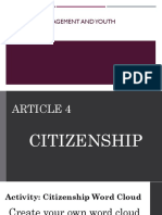 Week 9-10 Citizenship and Suffrage