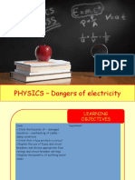 Physics 31 - Dangers of Electricity