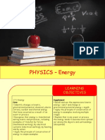 Physics 8 - Energy