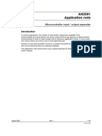 Microcontroller Input / Output Expander