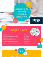 Tema 1 Psicologia de La Salud y Medicina Conductual