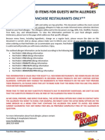 Red Robin Allergens FP