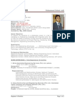 Sample CV of Civil Engineer