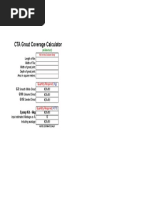 Grout Calculator For Tile