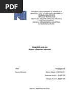 Primeros Auxilios Higiene y Seguridad Industrial