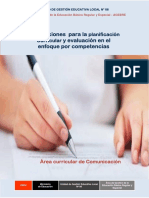 Orientaciones de Planificación Curricular 2017 PDF