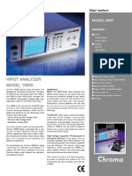 Hipot Analyzer Model 19055 Data Sheet