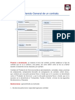 Estructura General Del Contrato (Contenido)