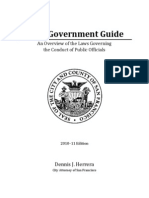 SF City Attorney - Good Government Guide - 2010