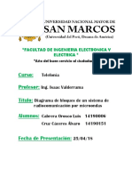 Diagrama de Bloques Microondas