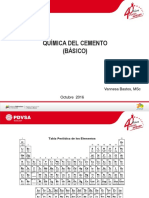 Tema 1. QUIMICA DEL CEMENTO - Fundamentos Básicos