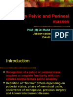 Benign Pelvic and Perineal Masses - Prof Hashim