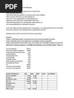 Consolidation Wholly Owned With Differential