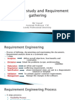 Feasibility Study and Requirement Gathering